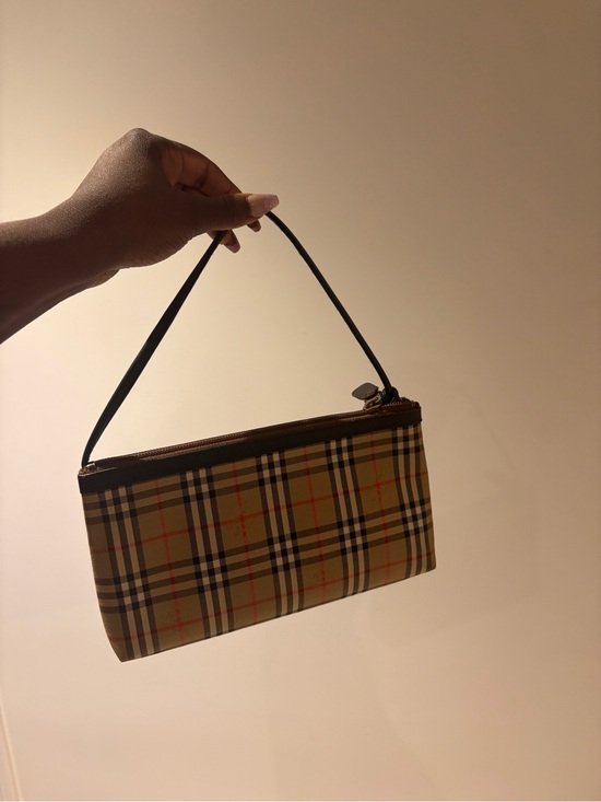 Handbags - Authentic Check Burberry Vintage Pouch